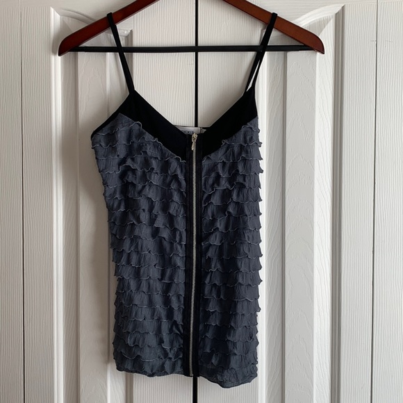 NWT RICKI’S Ruffled Blouse - Picture 1 of 6